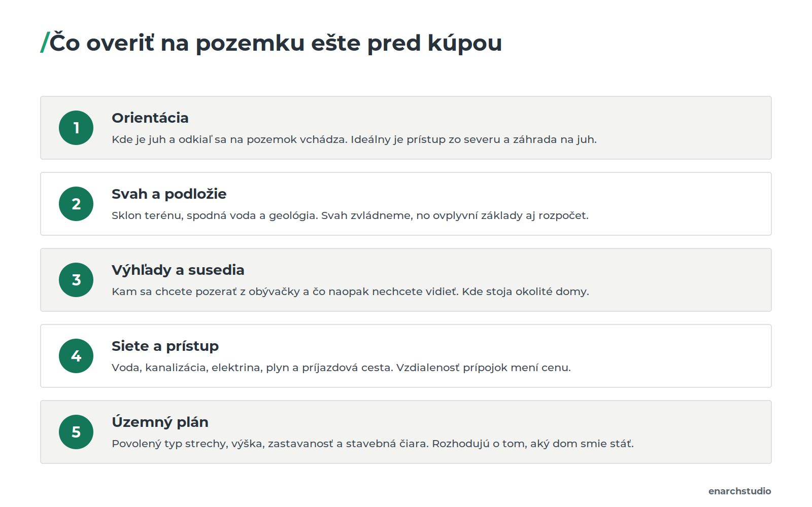 Päť vecí, ktoré treba overiť na pozemku pred kúpou